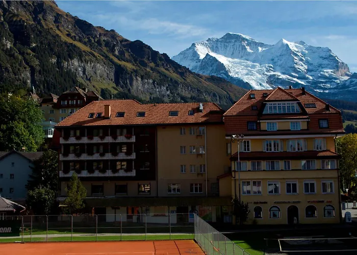 Wengen hotels near Lauterbrunnen Valley Waterfalls